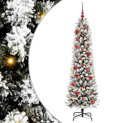 vidaXL Artificial Christmas Tree White 150 cm - 48640
