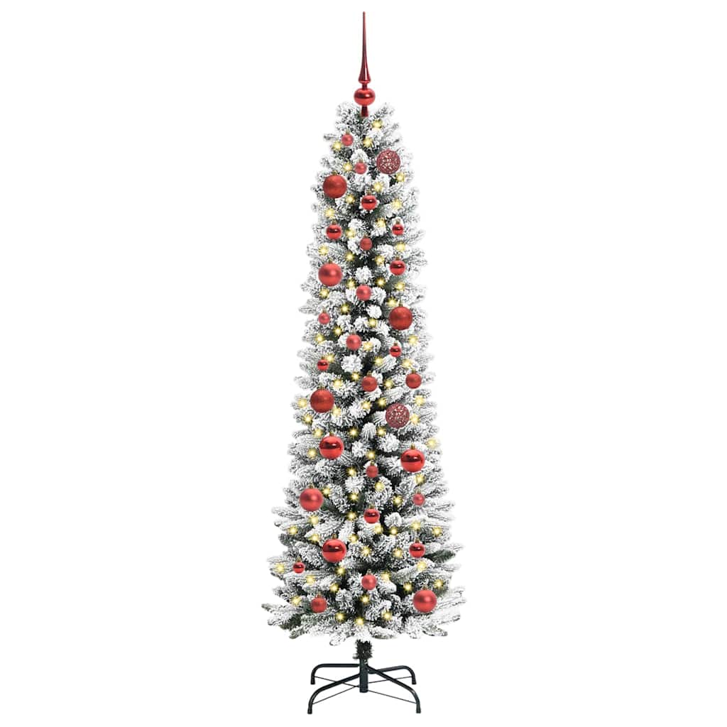 vidaXL Artificial Christmas Tree White 150 cm - 48640