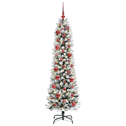 vidaXL Artificial Christmas Tree White 150 cm - 48640