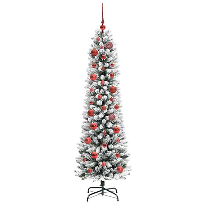vidaXL Artificial Christmas Tree White 150 cm - 48640