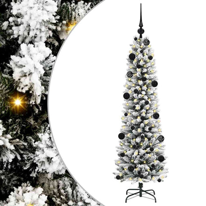 vidaXL Artificial Christmas Tree White 150 cm - 48653