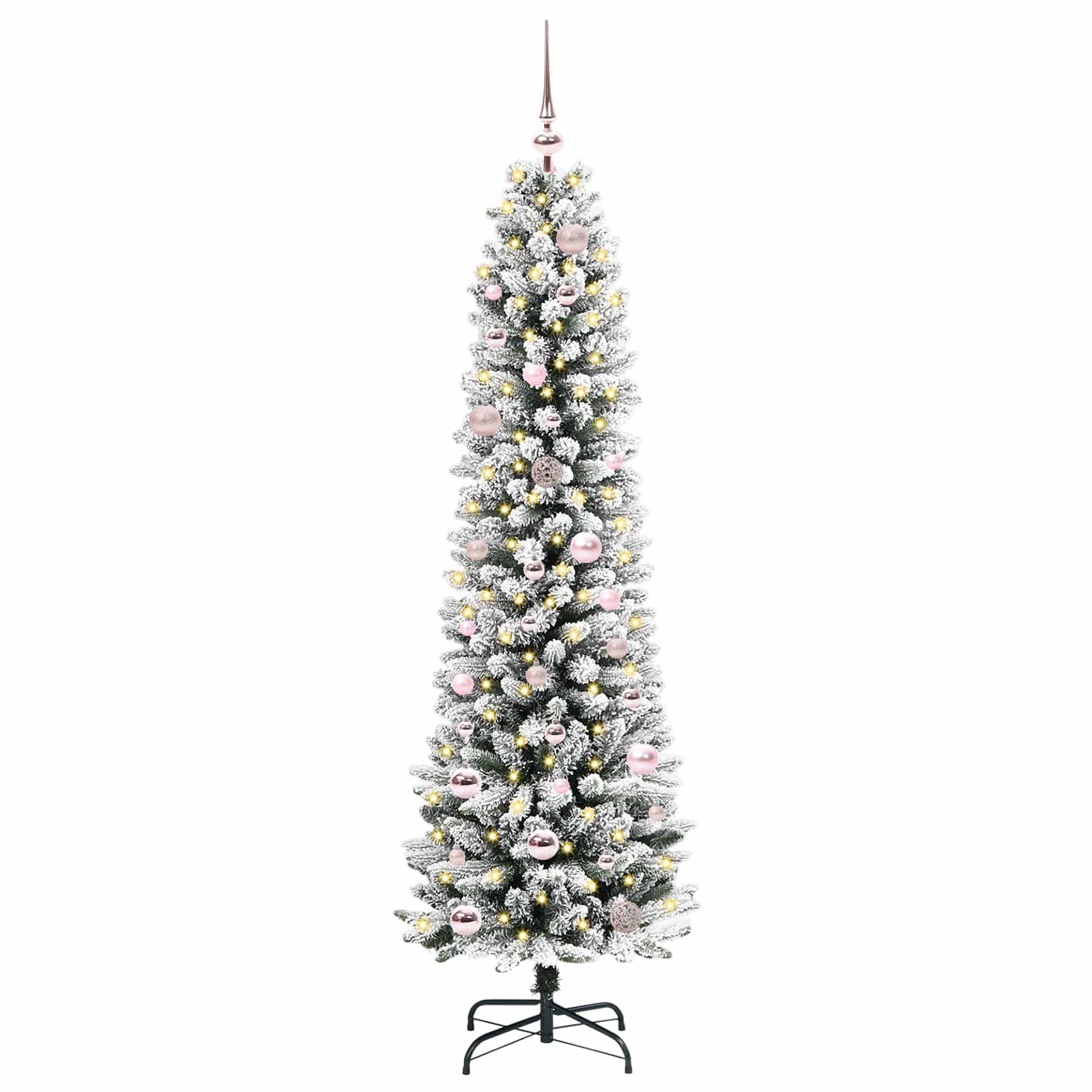 vidaXL Artificial Christmas Tree White 150 cm - 48654