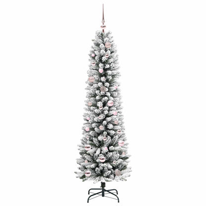 vidaXL Artificial Christmas Tree White 150 cm - 48654