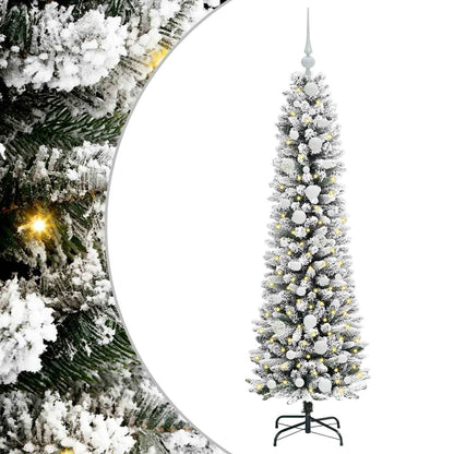 vidaXL Artificial Christmas Tree White 150 cm - 48661