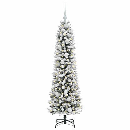 vidaXL Artificial Christmas Tree White 150 cm - 48661