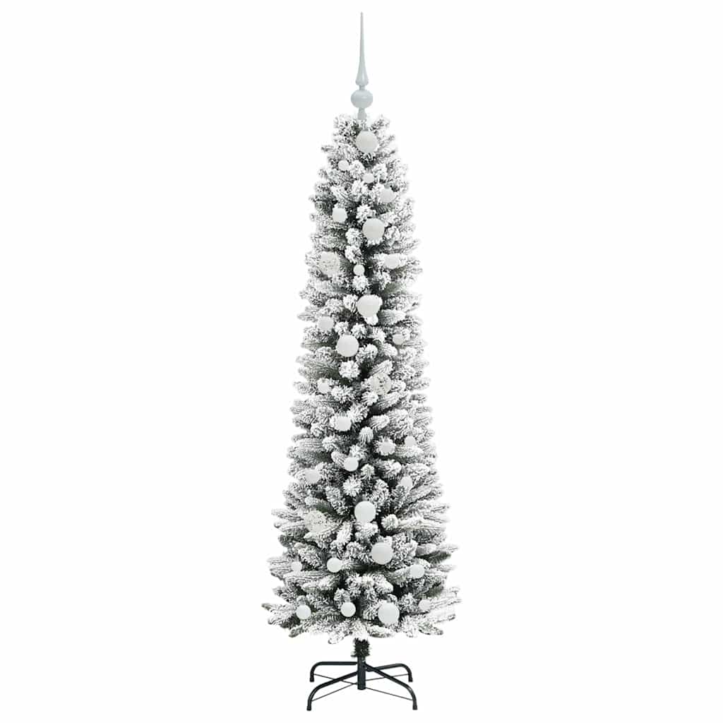 vidaXL Artificial Christmas Tree White 150 cm - 48661