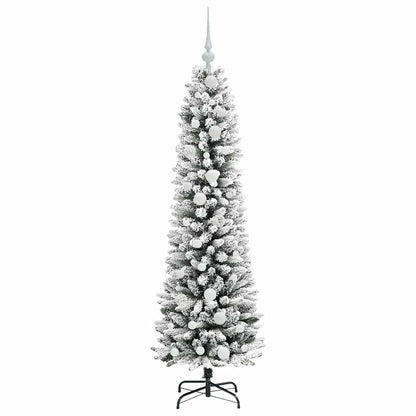 vidaXL Artificial Christmas Tree White 150 cm - 48661