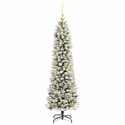vidaXL Artificial Christmas Tree White 150 cm - 48666