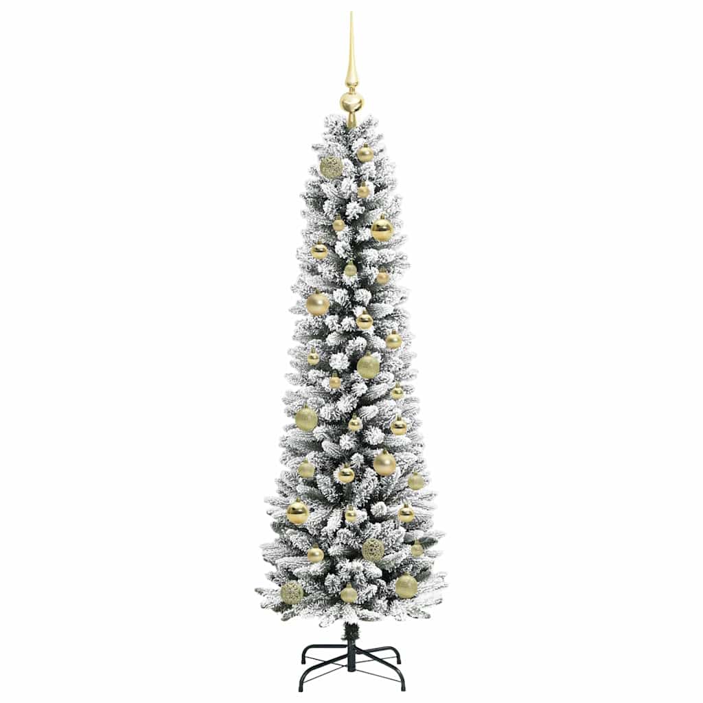 vidaXL Artificial Christmas Tree White 150 cm - 48666