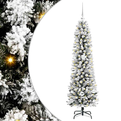 vidaXL Artificial Christmas Tree White 150 cm - 48677