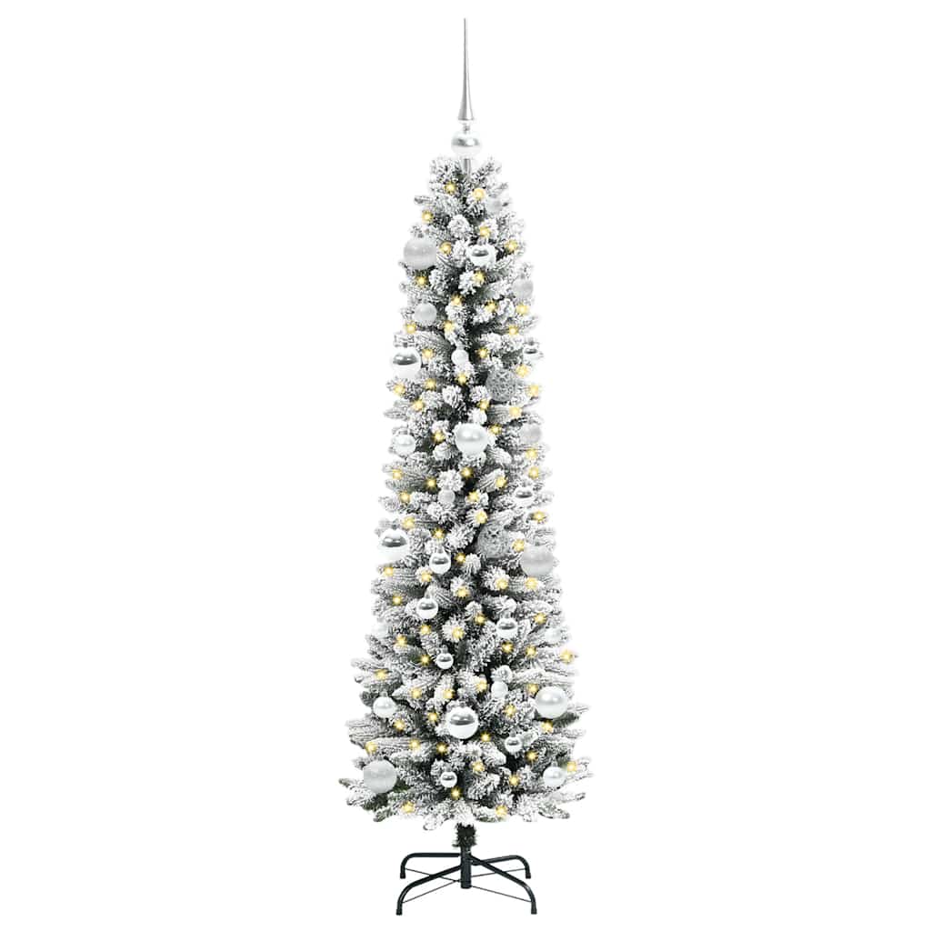 vidaXL Artificial Christmas Tree White 150 cm - 48677