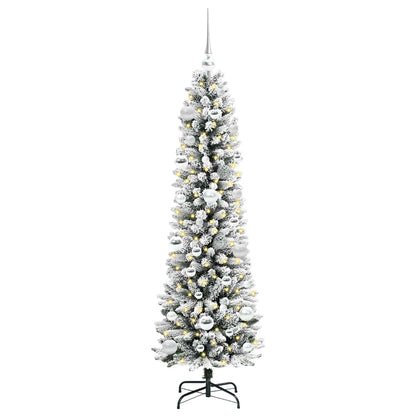 vidaXL Artificial Christmas Tree White 150 cm - 48677