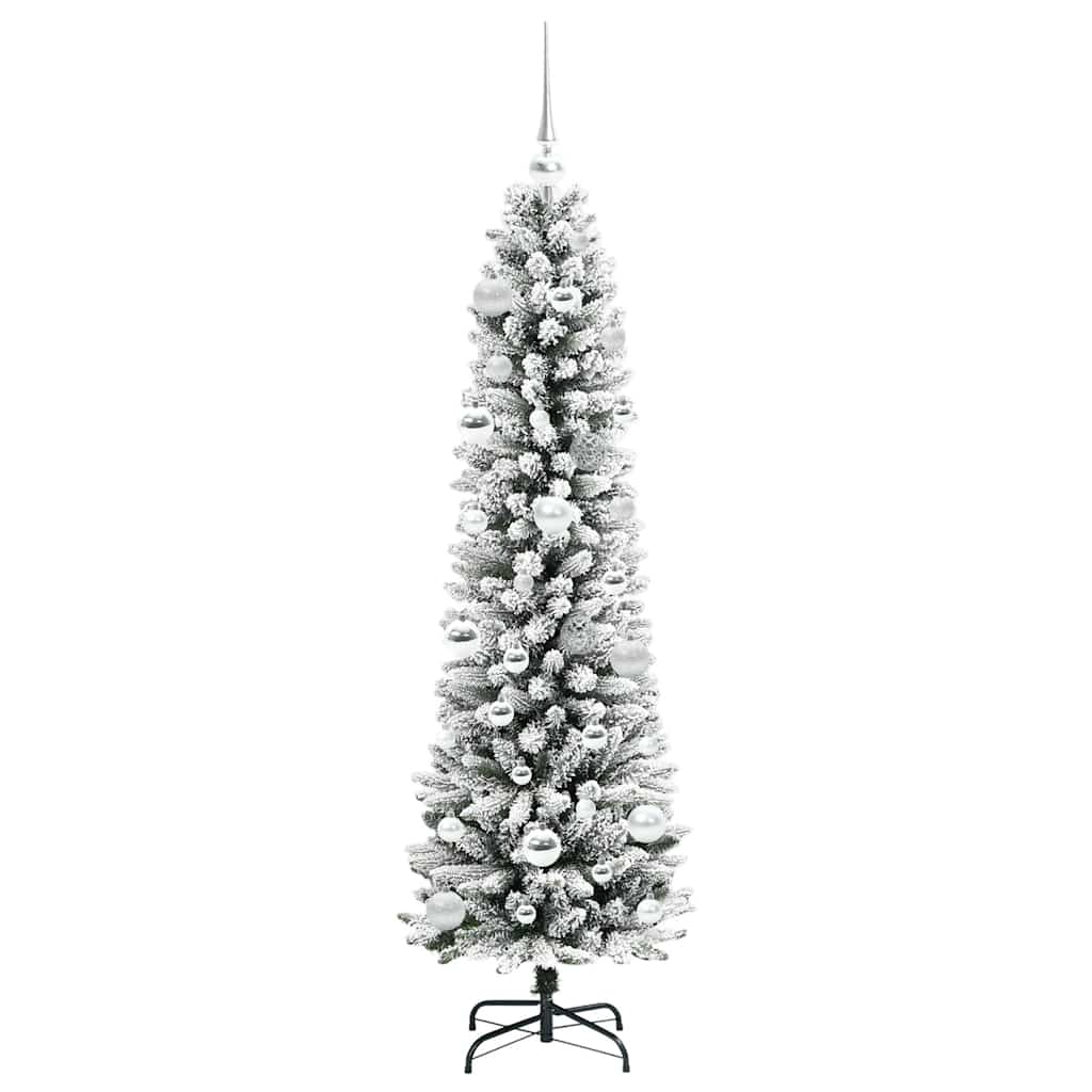vidaXL Artificial Christmas Tree White 150 cm - 48677