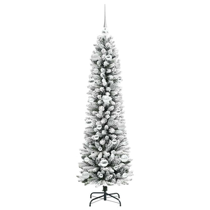 vidaXL Artificial Christmas Tree White 150 cm - 48677