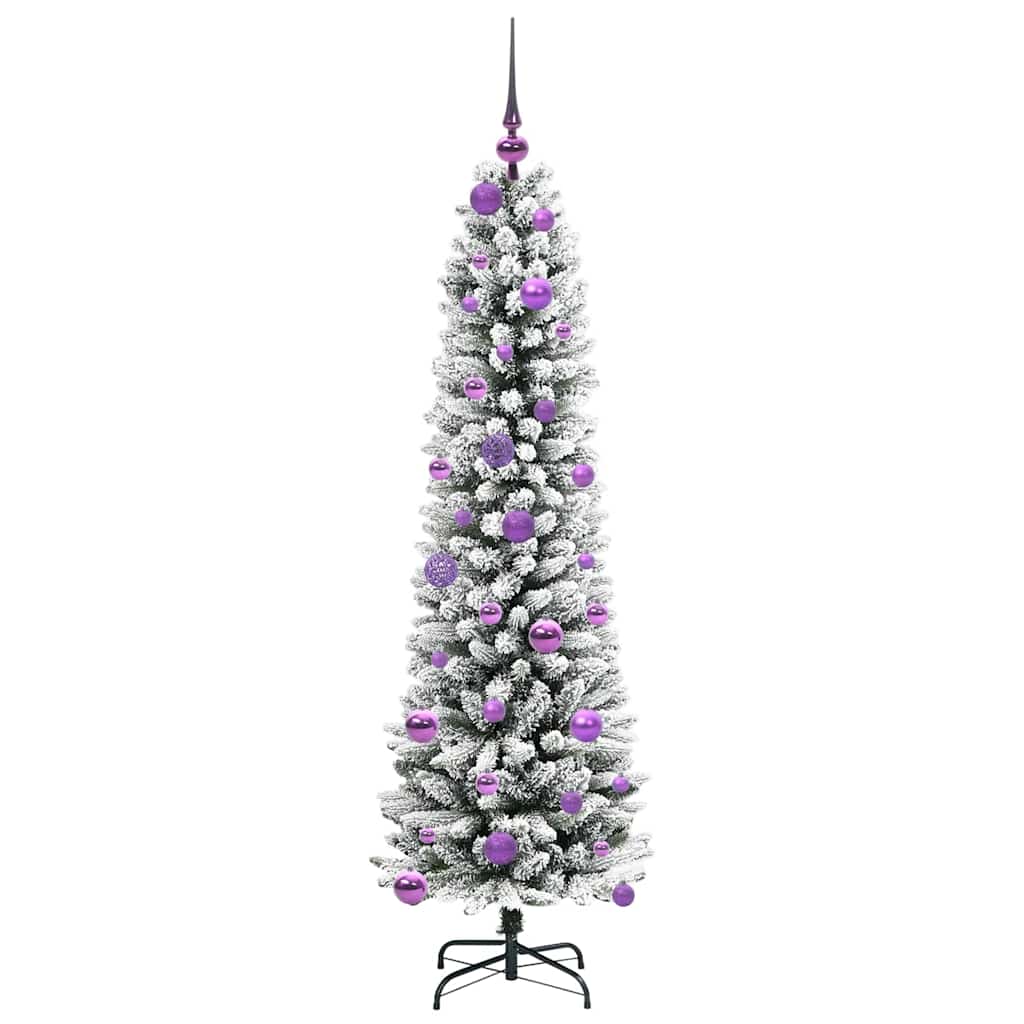 vidaXL Artificial Christmas Tree White 150 cm - 48678