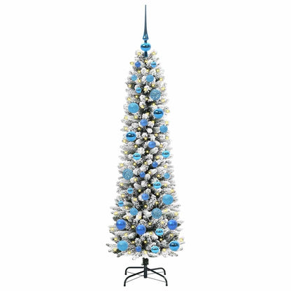 vidaXL Artificial Christmas Tree White 150 cm - 48685