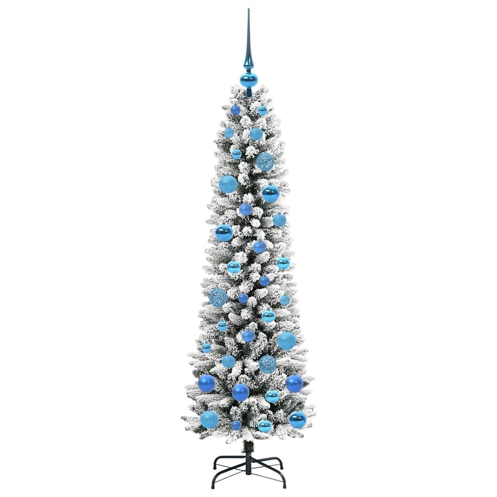 vidaXL Artificial Christmas Tree White 150 cm - 48685