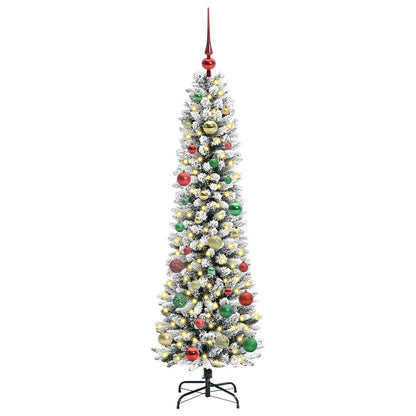 vidaXL Artificial Christmas Tree White 150 cm - 48688