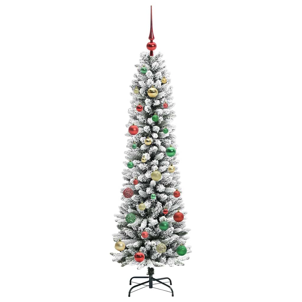 vidaXL Artificial Christmas Tree White 150 cm - 48688