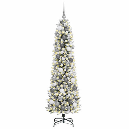 vidaXL Artificial Christmas Tree White 180 cm - 48698