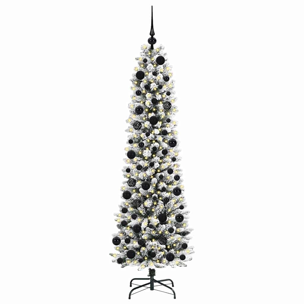 vidaXL Artificial Christmas Tree White 180 cm - 48709