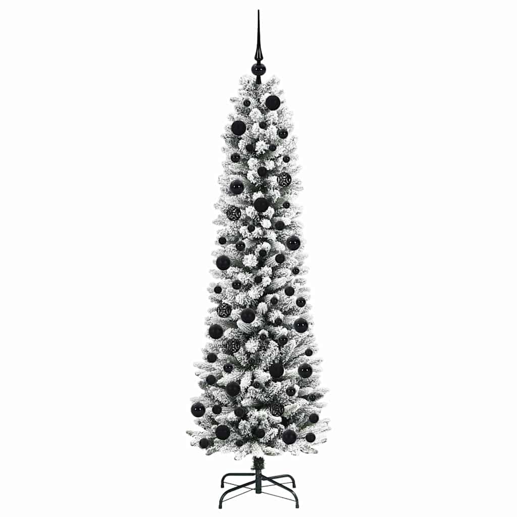 vidaXL Artificial Christmas Tree White 180 cm - 48709