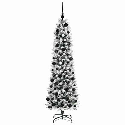 vidaXL Artificial Christmas Tree White 180 cm - 48709