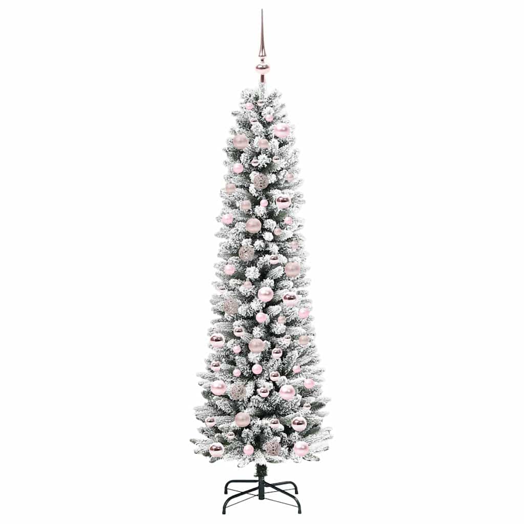 vidaXL Artificial Christmas Tree White 180 cm - 48710