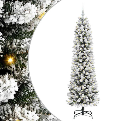 vidaXL Artificial Christmas Tree White 180 cm - 48719