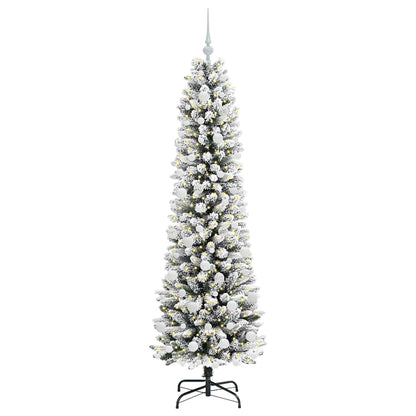 vidaXL Artificial Christmas Tree White 180 cm - 48719