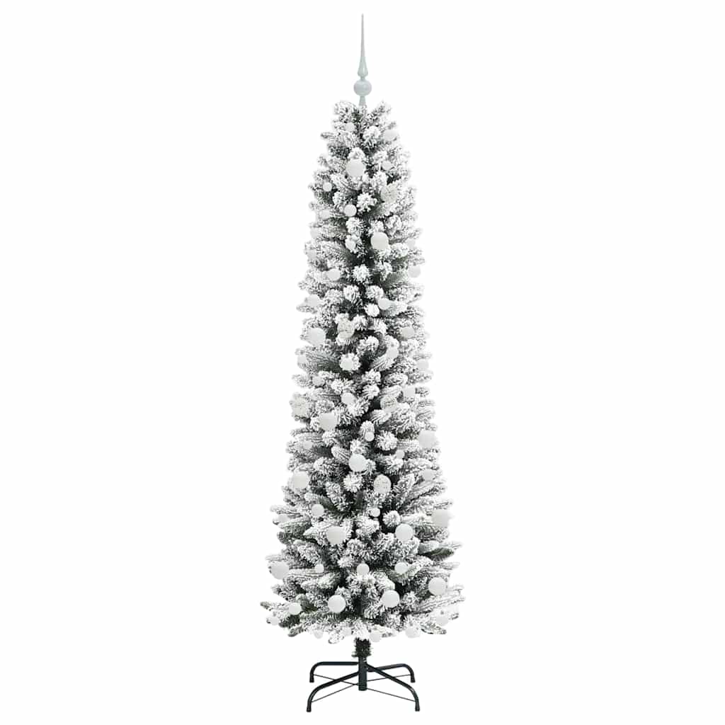 vidaXL Artificial Christmas Tree White 180 cm - 48719