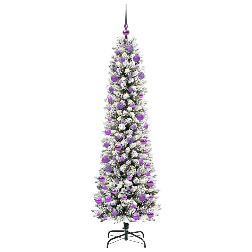 vidaXL Artificial Christmas Tree White 180 cm - 48724