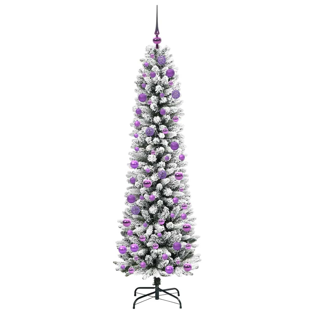 vidaXL Artificial Christmas Tree White 180 cm - 48724
