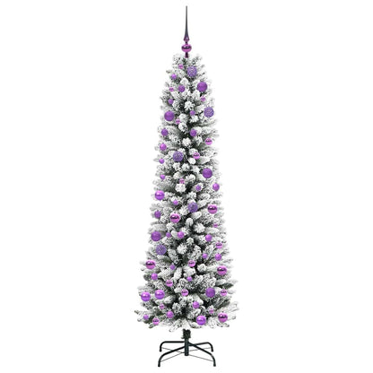 vidaXL Artificial Christmas Tree White 180 cm - 48724