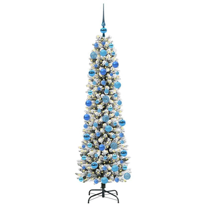 vidaXL Artificial Christmas Tree White 180 cm - 48737