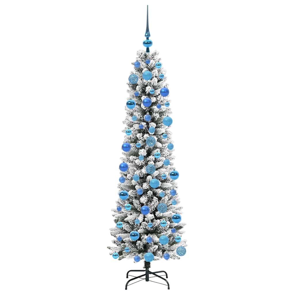 vidaXL Artificial Christmas Tree White 180 cm - 48737