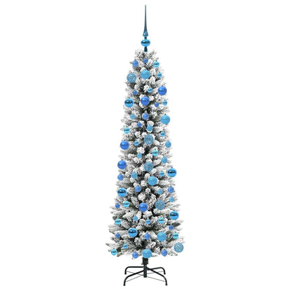 vidaXL Artificial Christmas Tree White 180 cm - 48737