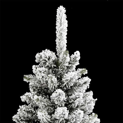 vidaXL Artificial Christmas Tree White 210 cm - 48746