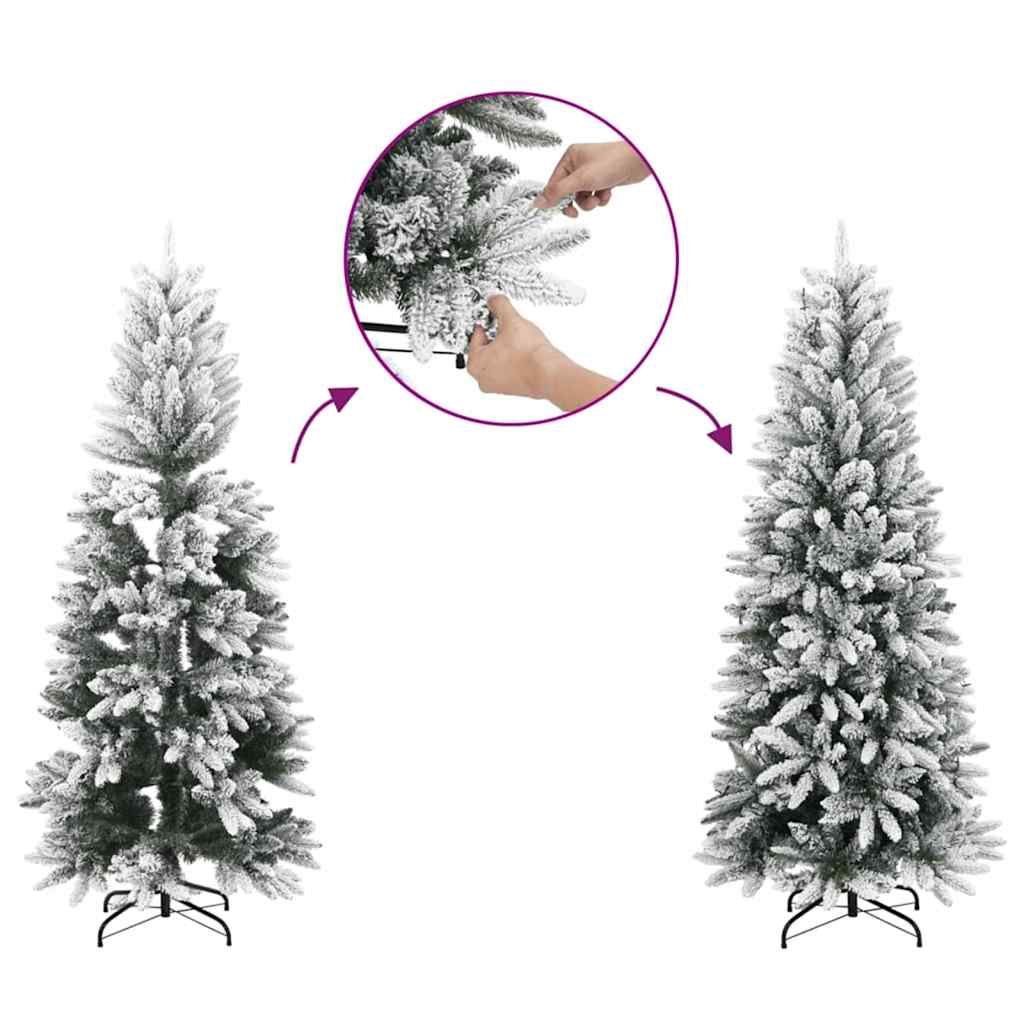 vidaXL Artificial Christmas Tree White 210 cm - 48746