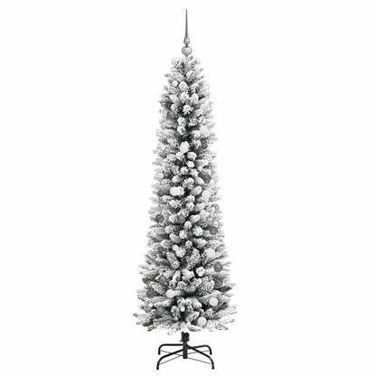 vidaXL Artificial Christmas Tree White 210 cm - 48755