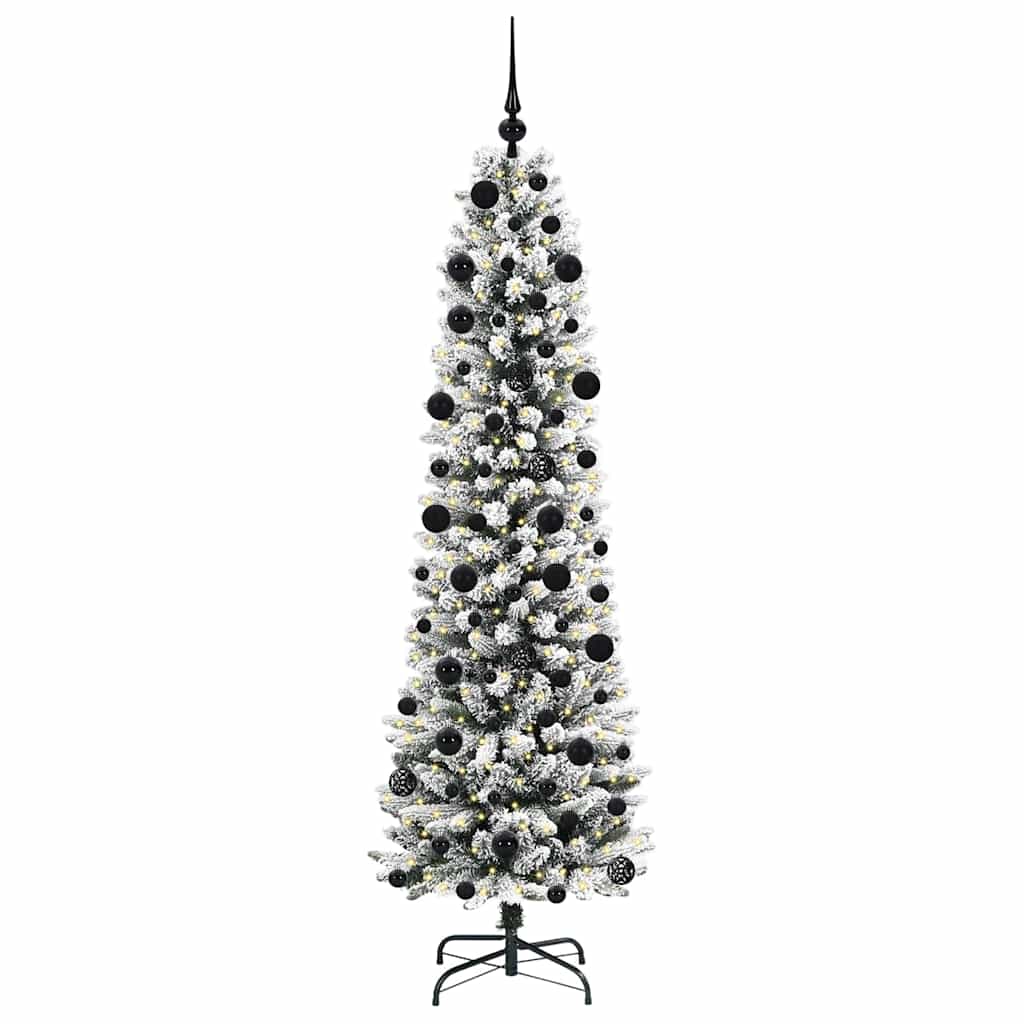 vidaXL Artificial Christmas Tree White 210 cm - 48756