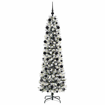 vidaXL Artificial Christmas Tree White 210 cm - 48756