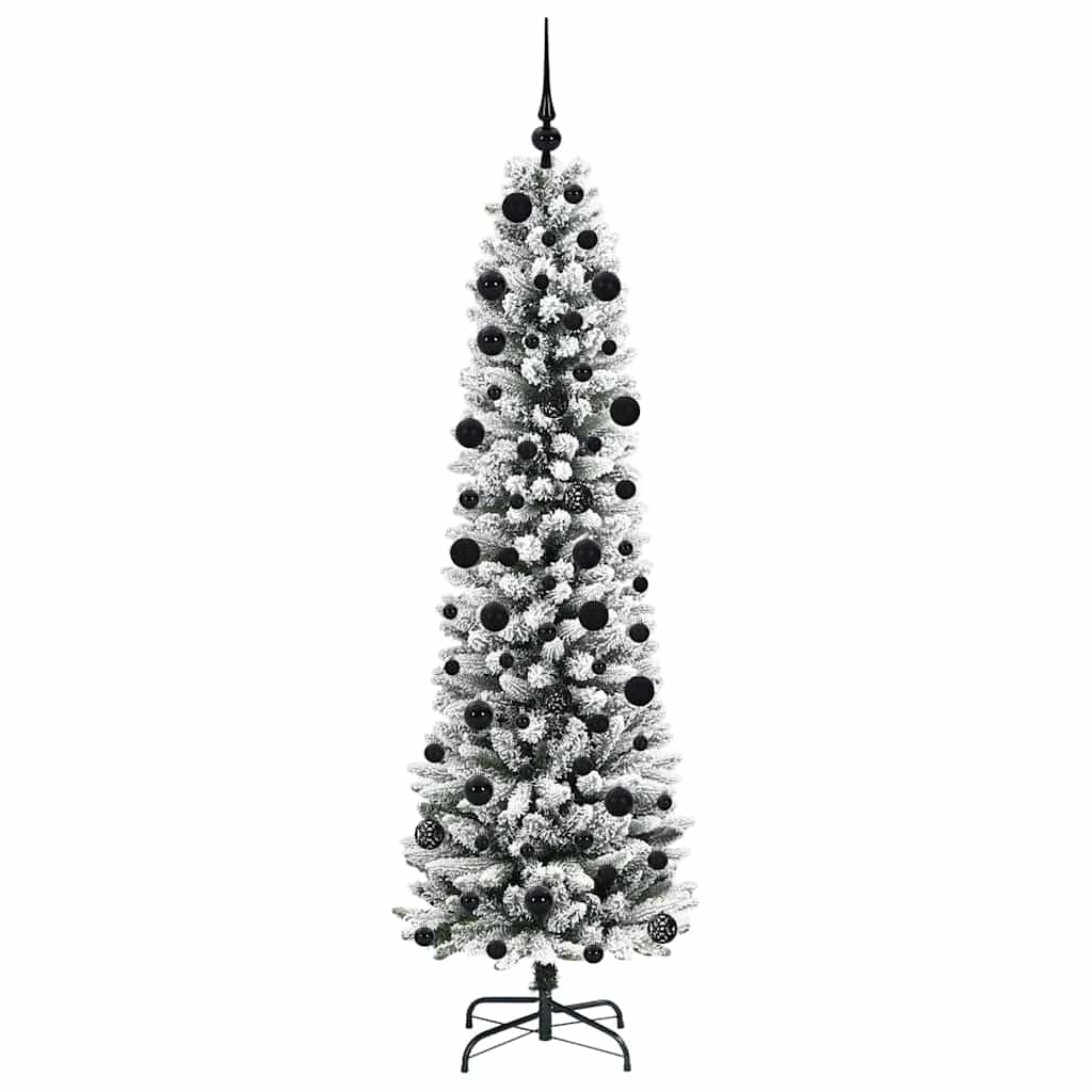 vidaXL Artificial Christmas Tree White 210 cm - 48756