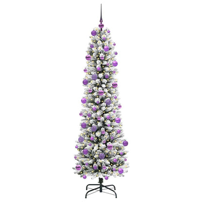 vidaXL Artificial Christmas Tree White 210 cm - 48762
