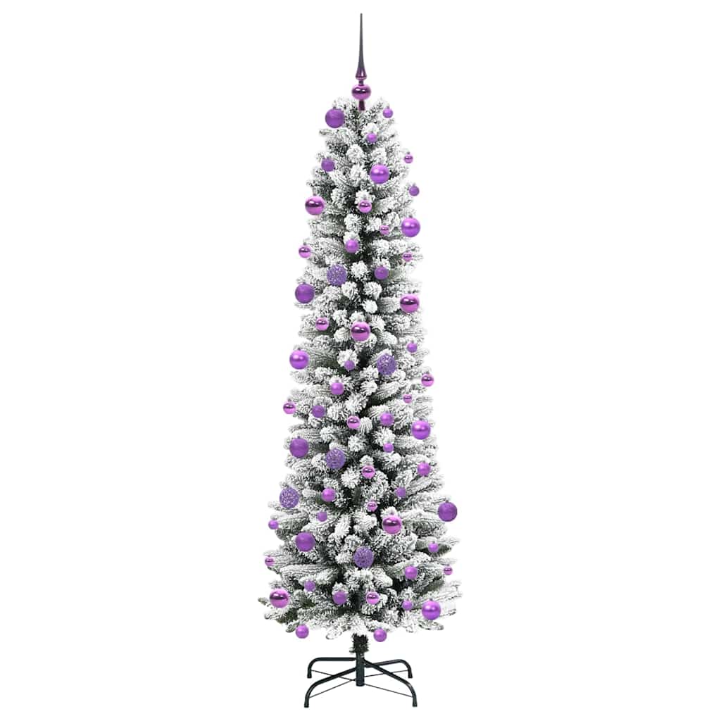 vidaXL Artificial Christmas Tree White 210 cm - 48762