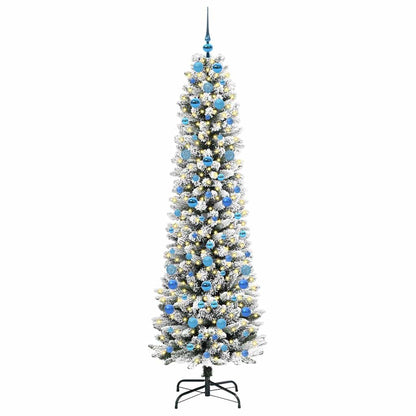 vidaXL Artificial Christmas Tree White 210 cm - 48767