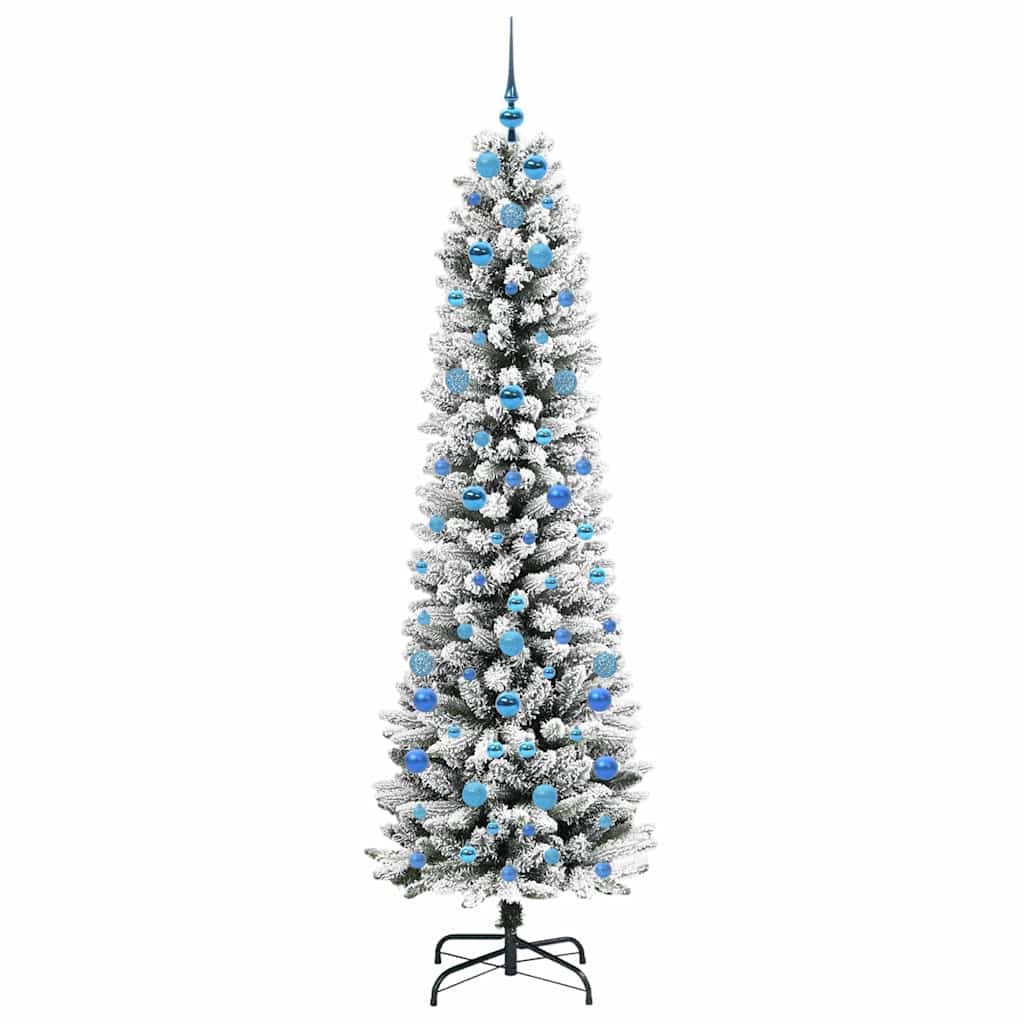 vidaXL Artificial Christmas Tree White 210 cm - 48767