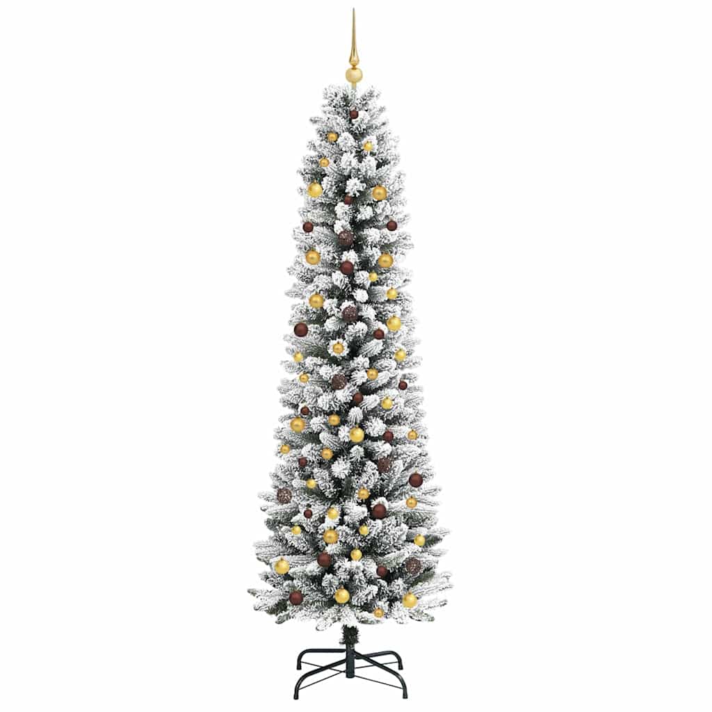vidaXL Artificial Christmas Tree White 240 cm - 48768