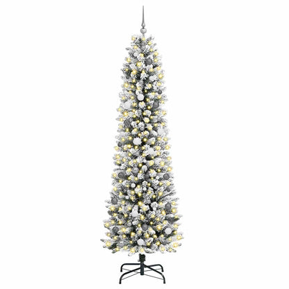 vidaXL Artificial Christmas Tree White 240 cm - 48769