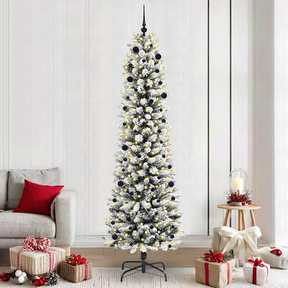 vidaXL Artificial Christmas Tree White 240 cm - 48774